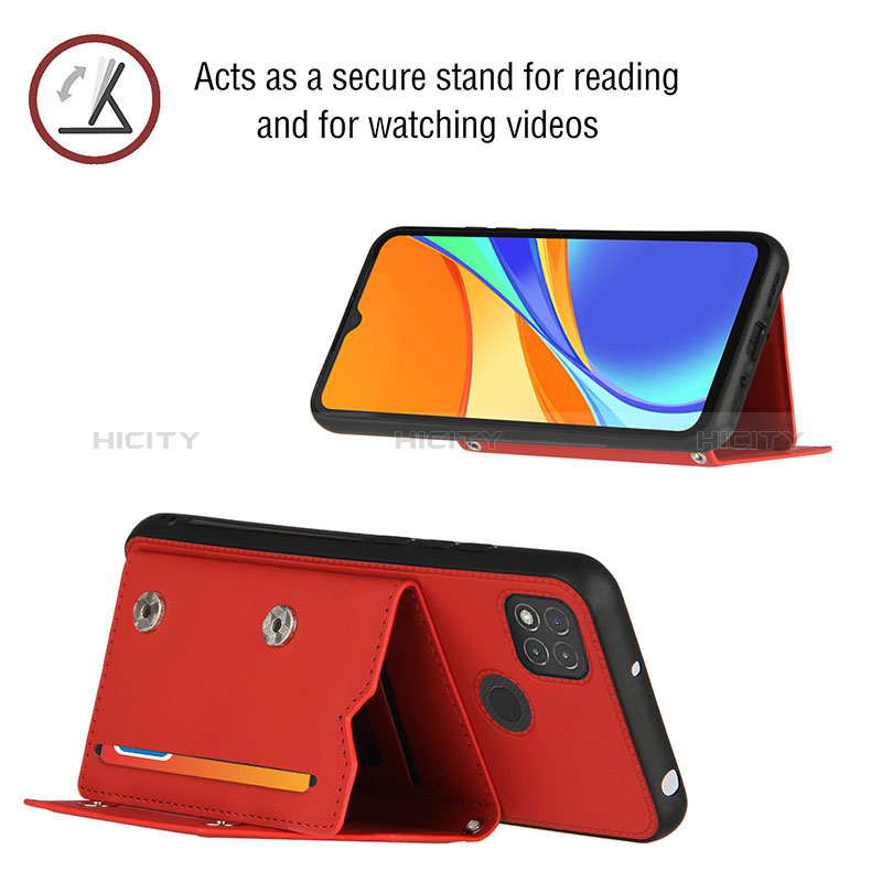 Xiaomi Redmi 9C NFC用ケース 高級感 手触り良いレザー柄 Y01B Xiaomi 