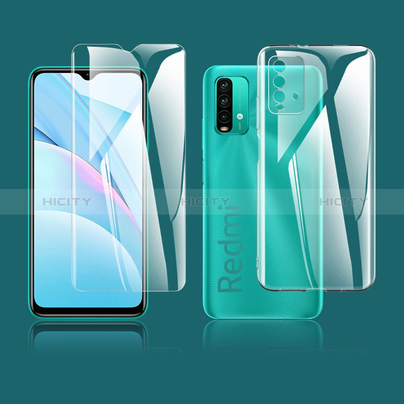 Xiaomi Redmi 9T 4G用高光沢 液晶保護フィルム 背面保護フィルム同梱 Xiaomi クリア