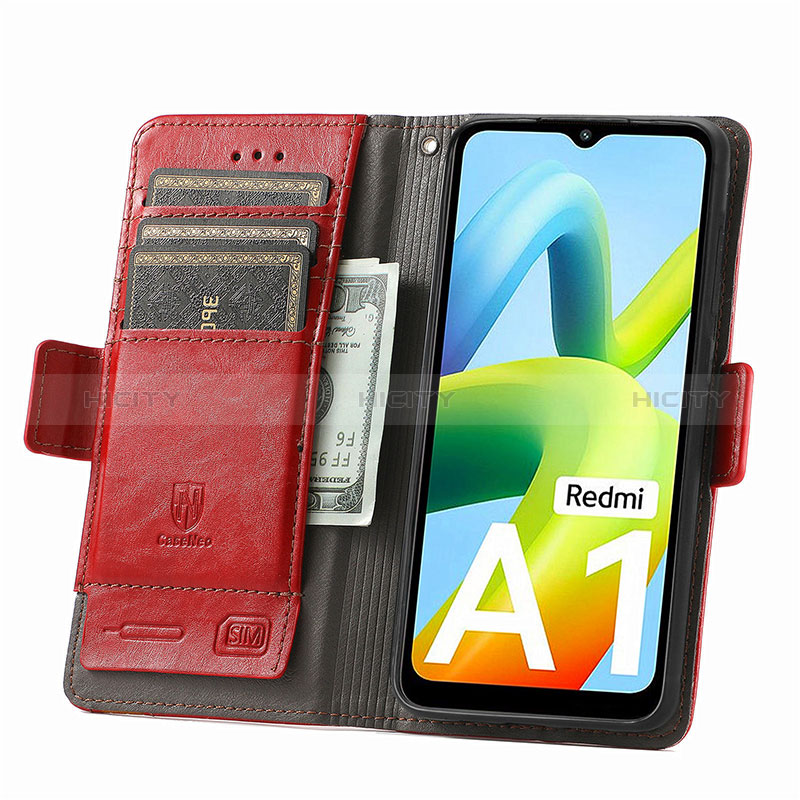 Xiaomi Redmi A1用手帳型 レザーケース スタンド カバー S10D Xiaomi 