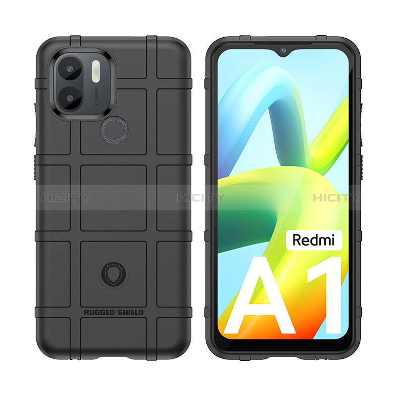 Xiaomi Redmi A1 Plus用360度 フルカバー極薄ソフトケース シリコンケース 耐衝撃 全面保護 バンパー J01S Xiaomi 