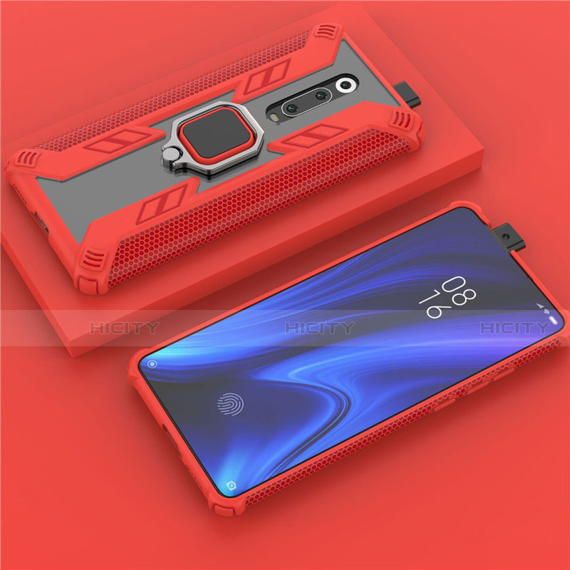 Xiaomi Redmi K20用ハイブリットバンパーケース プラスチック アンド指輪 マグネット式 R03 Xiaomi 