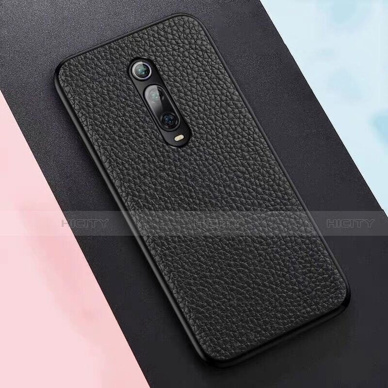 Xiaomi Redmi K20 Pro用ケース 高級感 手触り良いレザー柄 R05 Xiaomi ブラック