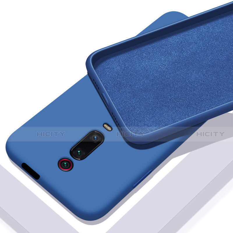 Xiaomi Redmi K20 Pro用360度 フルカバー極薄ソフトケース シリコンケース 耐衝撃 全面保護 バンパー C02 Xiaomi ネイビー