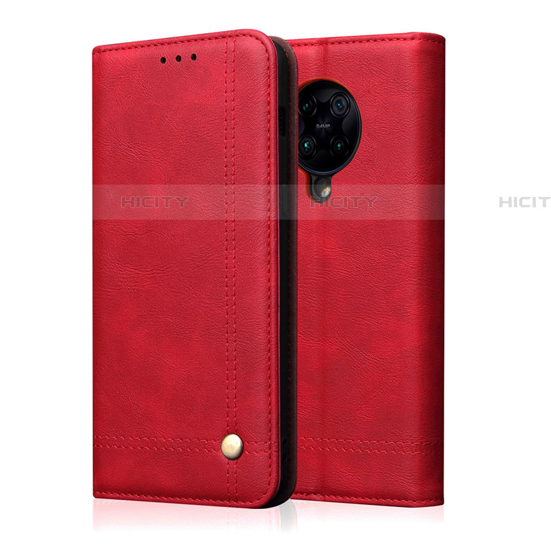 Xiaomi Redmi K30 Pro 5G用手帳型 レザーケース スタンド カバー T04 Xiaomi レッド