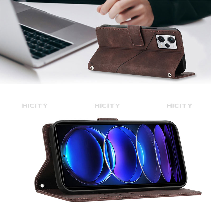 Xiaomi Redmi Note 12 Explorer用手帳型 レザーケース スタンド カバー YB4 Xiaomi