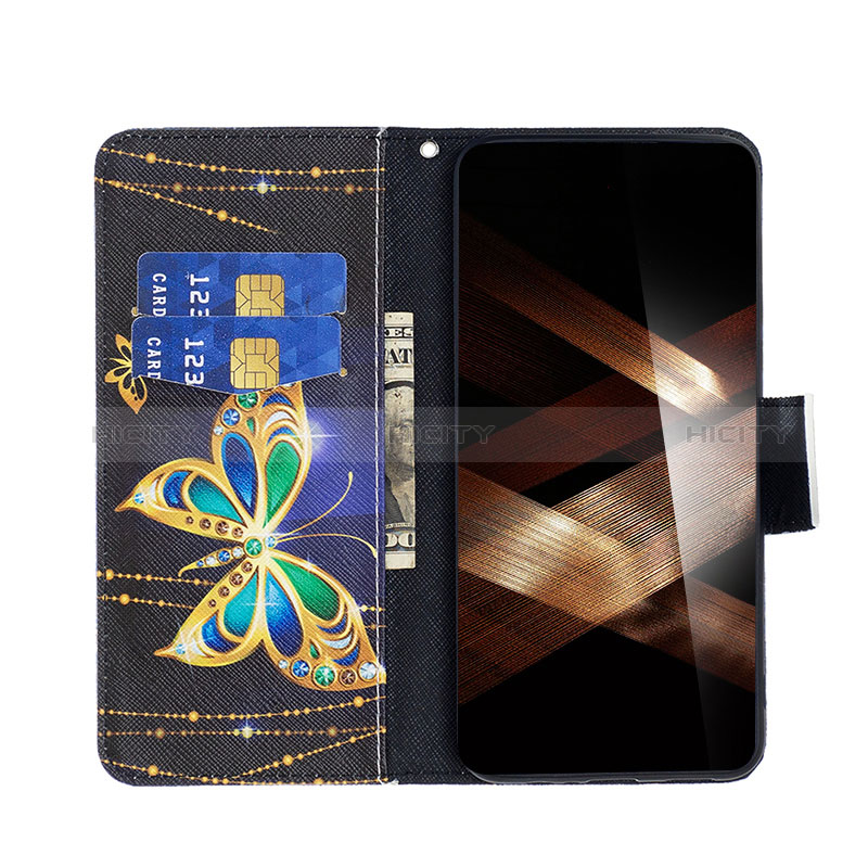 Xiaomi Redmi Note 13 Pro 5G用手帳型 レザーケース スタンド パターン カバー B03F Xiaomi 