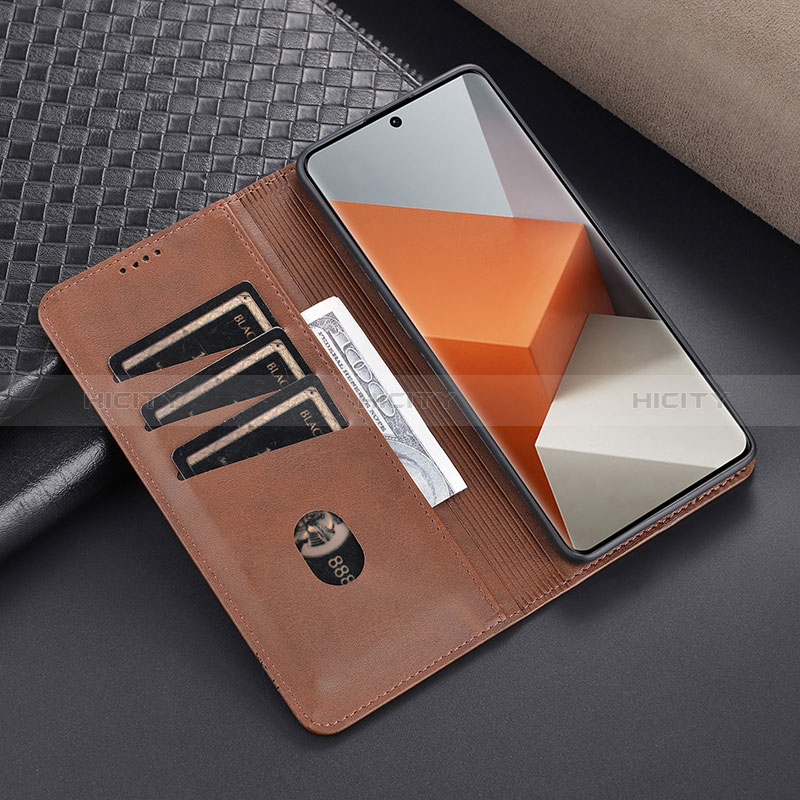 Xiaomi Redmi Note 13 Pro+ Plus 5G用手帳型 レザーケース スタンド カバー YZ1 Xiaomi 