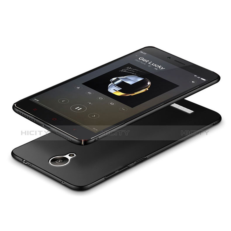 Xiaomi Redmi Note 2用ハードケース プラスチック 質感もマット M03 Xiaomi ブラック
