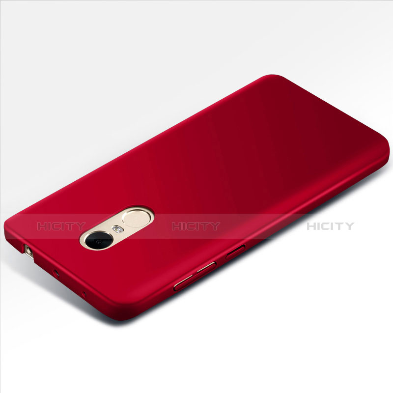 Xiaomi Redmi Note 4用ハードケース プラスチック 質感もマット M01 Xiaomi レッド