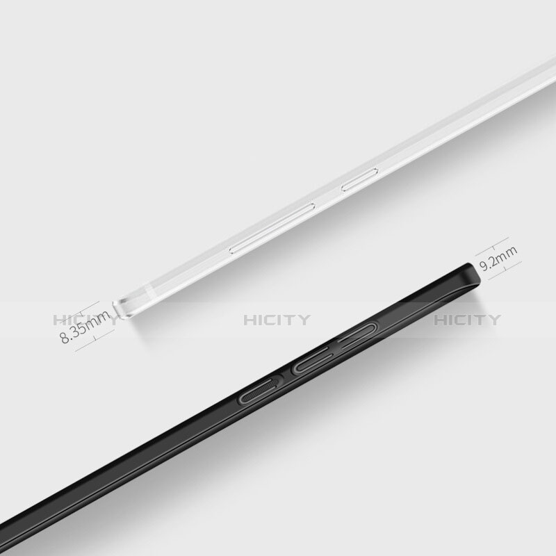 Xiaomi Redmi Note 4用ハードケース プラスチック 質感もマット アンド指輪 Xiaomi ブラック