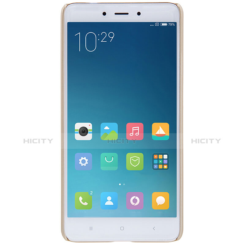 Xiaomi Redmi Note 4用ハードケース プラスチック メッシュ デザイン Xiaomi ゴールド