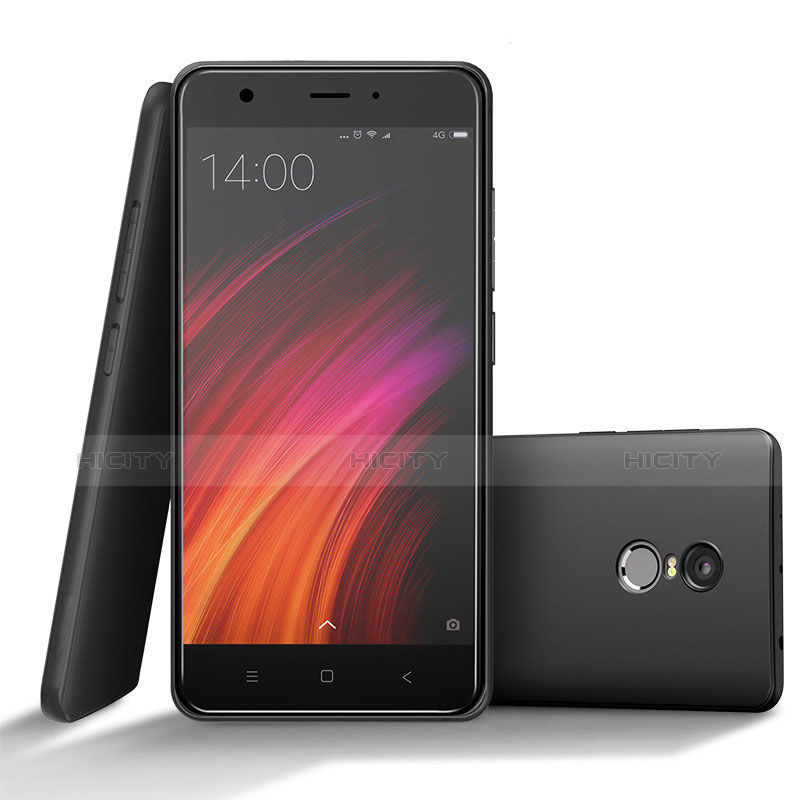 Xiaomi Redmi Note 4用極薄ソフトケース シリコンケース 耐衝撃 全面保護 S02 Xiaomi ブラック