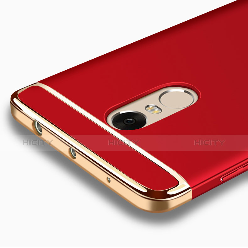 Xiaomi Redmi Note 4用ケース 高級感 手触り良い メタル兼プラスチック バンパー アンド指輪 A01 Xiaomi 