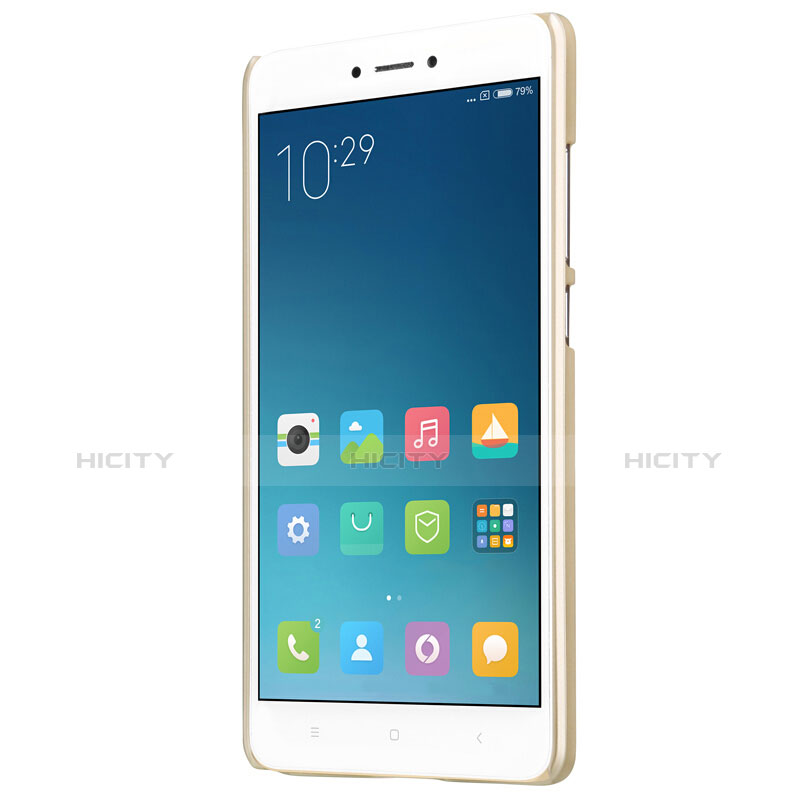 Xiaomi Redmi Note 4 Standard Edition用ハードケース プラスチック メッシュ デザイン Xiaomi ゴールド