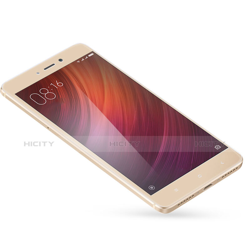 Xiaomi Redmi Note 4 Standard Edition用強化ガラス フル液晶保護フィルム Xiaomi ゴールド