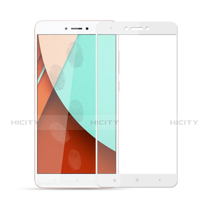 Xiaomi Redmi Note 4 Standard Edition用強化ガラス フル液晶保護フィルム F04 Xiaomi ホワイト