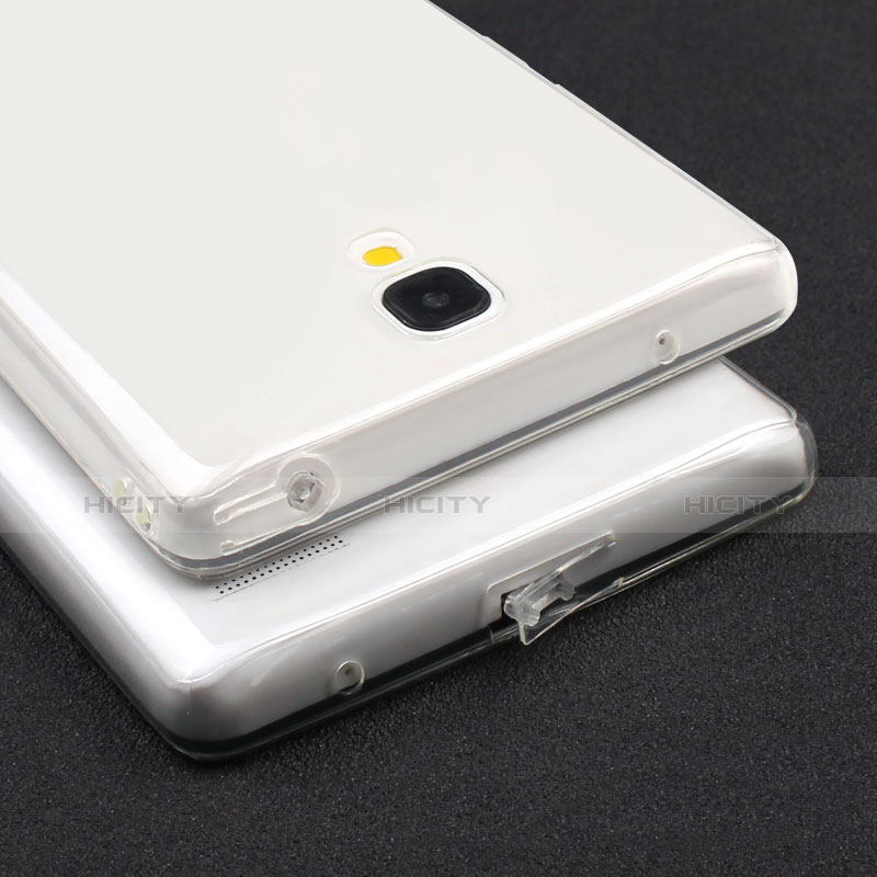 Xiaomi Redmi Note 4G用極薄ソフトケース シリコンケース 耐衝撃 全面保護 クリア透明 Xiaomi クリア