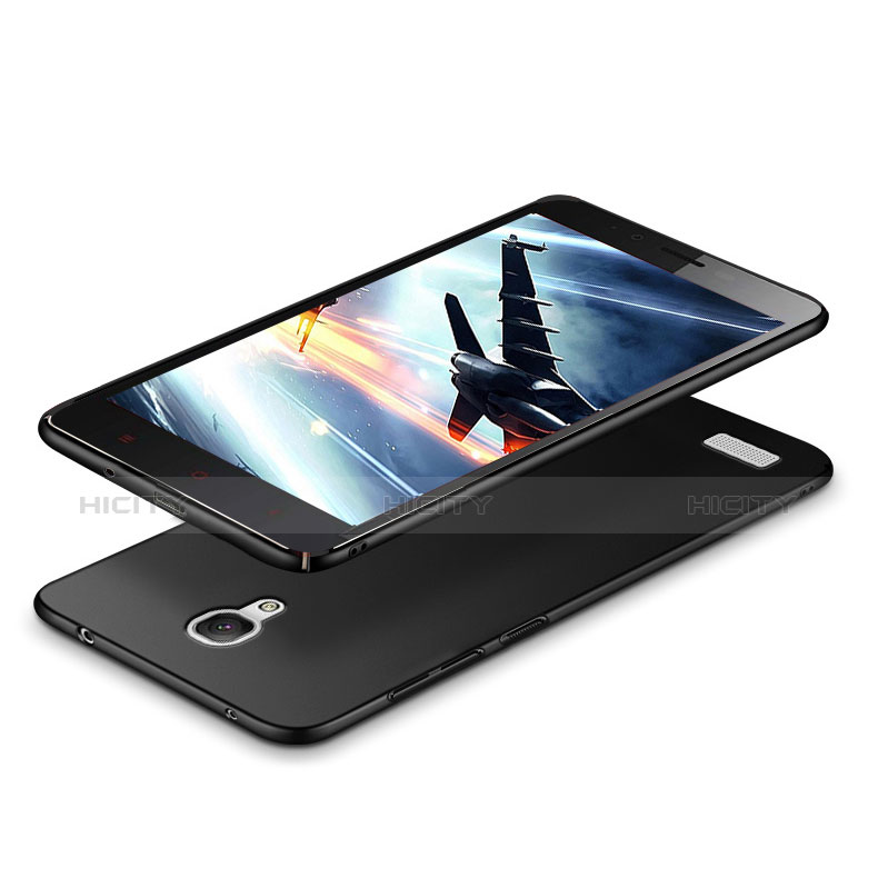 Xiaomi Redmi Note 4G用ハードケース プラスチック 質感もマット M02 Xiaomi ブラック