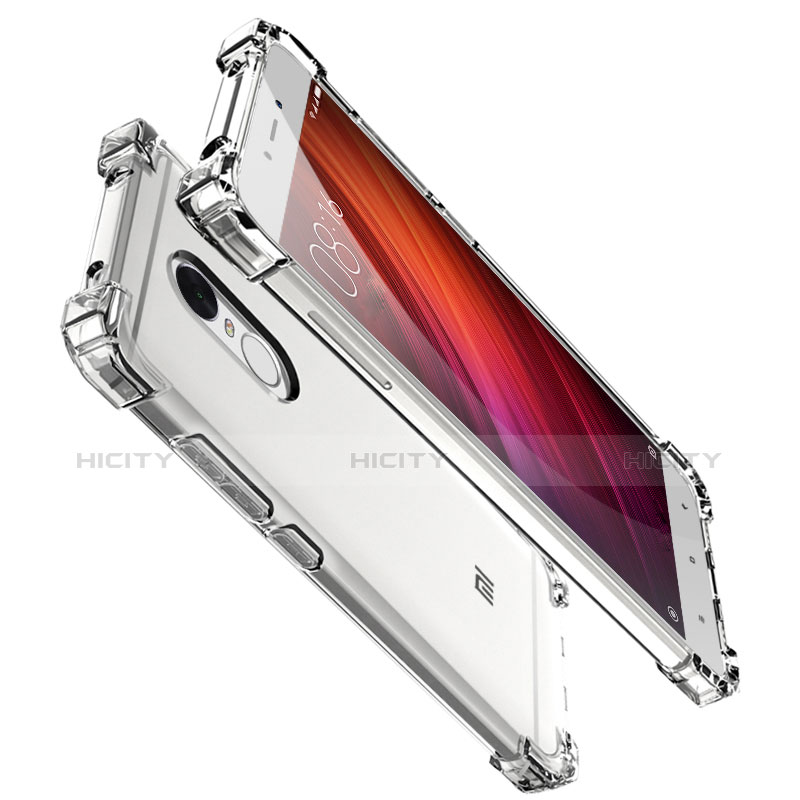 Xiaomi Redmi Note 4X用極薄ソフトケース シリコンケース 耐衝撃 全面保護 クリア透明 T05 Xiaomi クリア