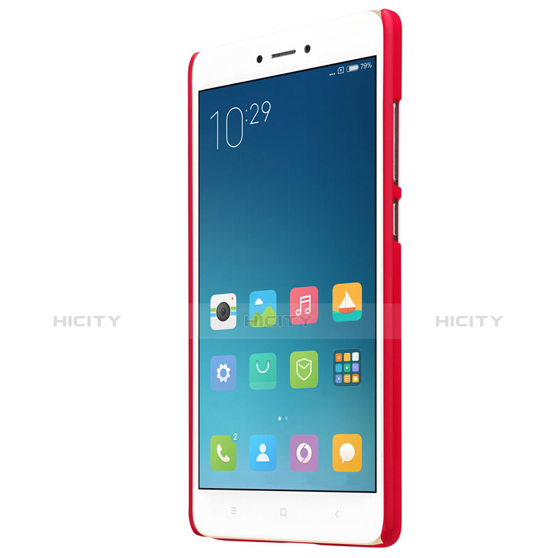 Xiaomi Redmi Note 4X用ハードケース プラスチック メッシュ デザイン Xiaomi レッド