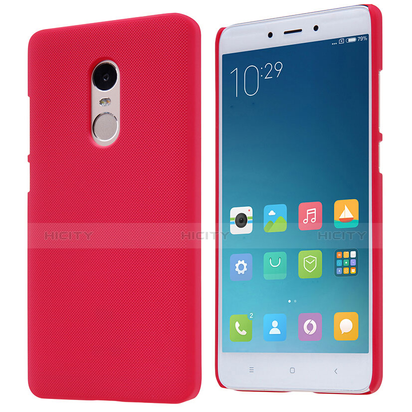 Xiaomi Redmi Note 4X High Edition用ハードケース プラスチック メッシュ デザイン Xiaomi レッド