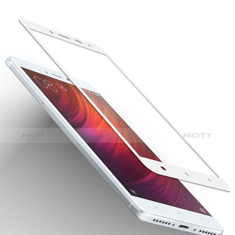 Xiaomi Redmi Note 4X High Edition用強化ガラス フル液晶保護フィルム F02 Xiaomi ホワイト
