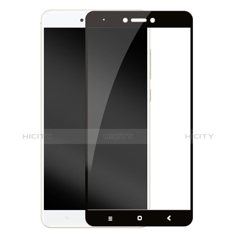 Xiaomi Redmi Note 4X High Edition用強化ガラス フル液晶保護フィルム F06 Xiaomi ブラック