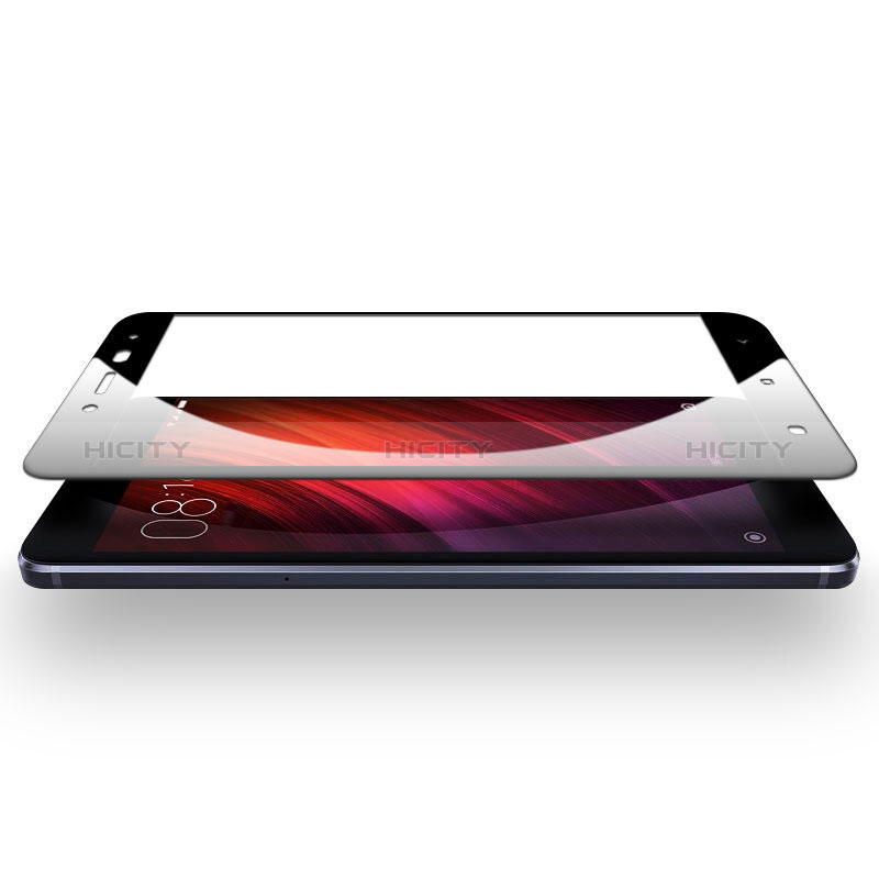 Xiaomi Redmi Note 4X用強化ガラス フル液晶保護フィルム F05 Xiaomi ブラック