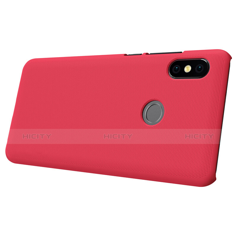 Xiaomi Redmi Note 5 AI Dual Camera用ハードケース プラスチック メッシュ デザイン Xiaomi レッド