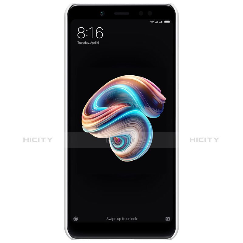 Xiaomi Redmi Note 5 AI Dual Camera用ハードケース プラスチック メッシュ デザイン Xiaomi ホワイト