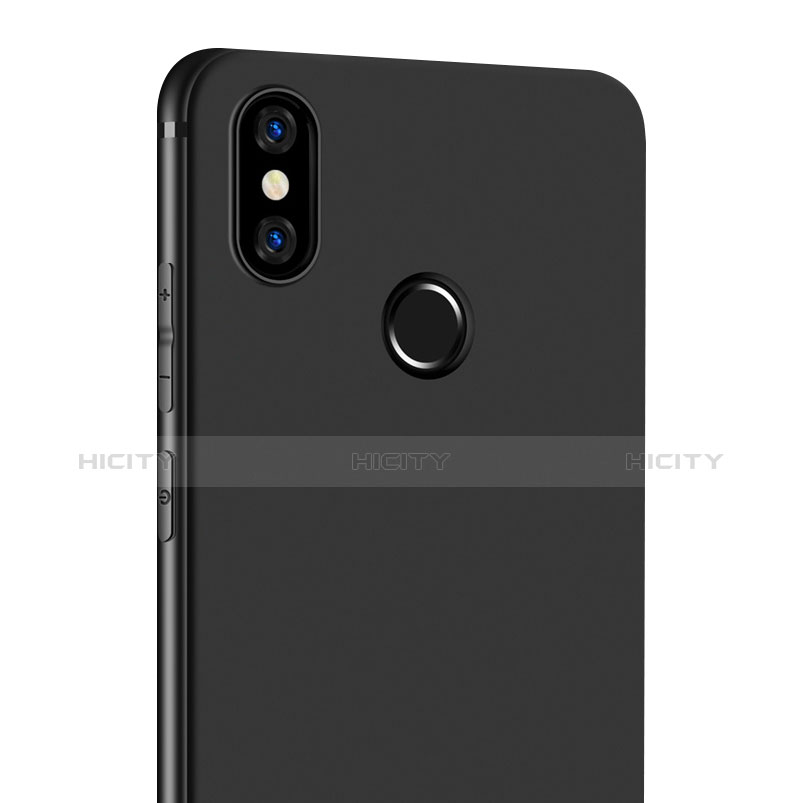 Xiaomi Redmi Note 5 AI Dual Camera用極薄ソフトケース シリコンケース 耐衝撃 全面保護 Xiaomi ブラック