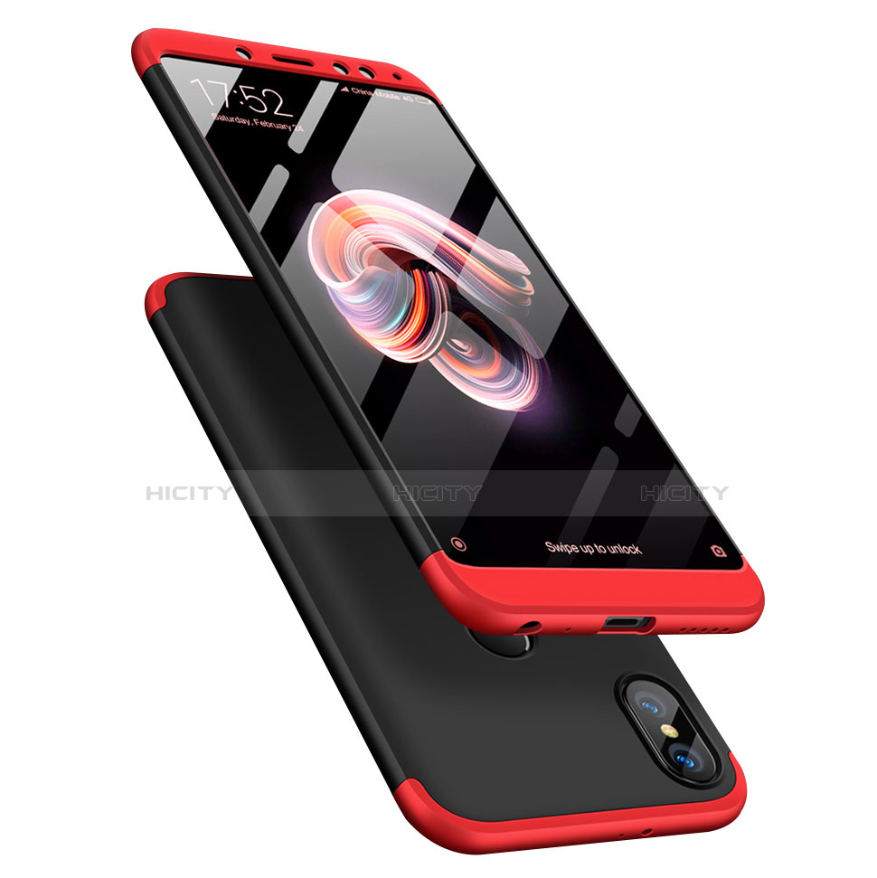 Xiaomi Redmi Note 5 AI Dual Camera用ハードケース プラスチック 質感もマット 前面と背面 360度 フルカバー Xiaomi 