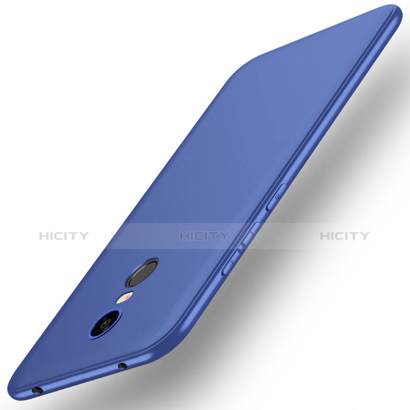 Xiaomi Redmi Note 5 Indian Version用極薄ソフトケース シリコンケース 耐衝撃 全面保護 S01 Xiaomi ネイビー