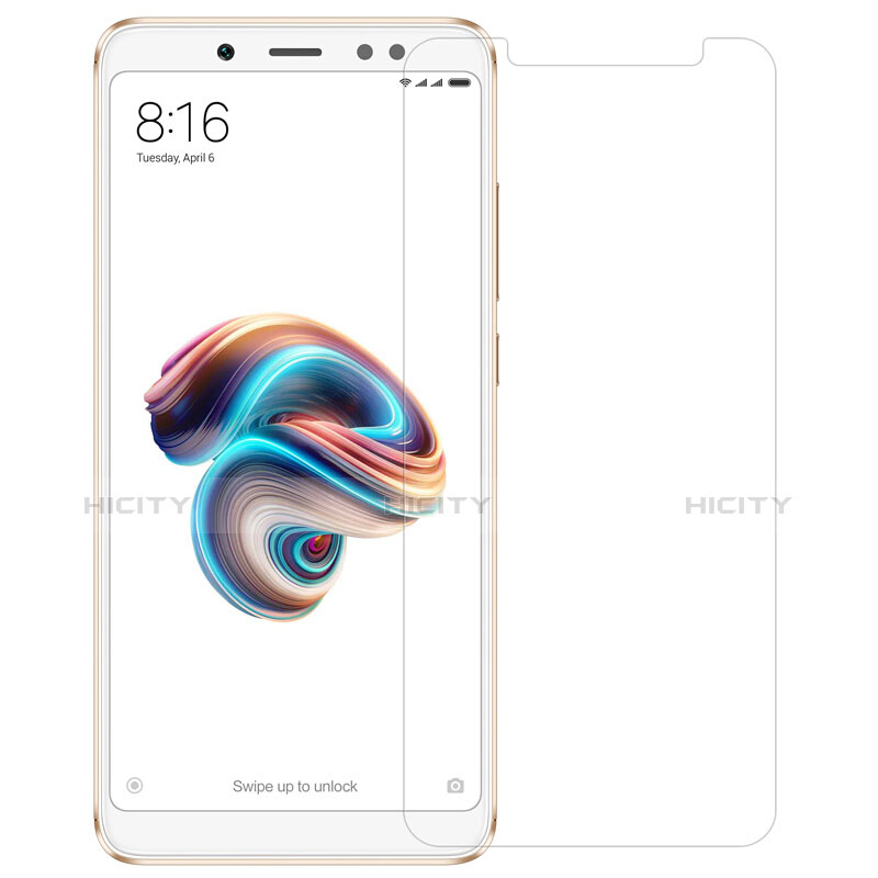 Xiaomi Redmi Note 5用強化ガラス 液晶保護フィルム T03 Xiaomi クリア