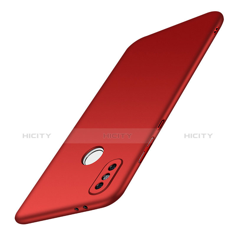 Xiaomi Redmi Note 5 Pro用ハードケース プラスチック 質感もマット M01 Xiaomi レッド