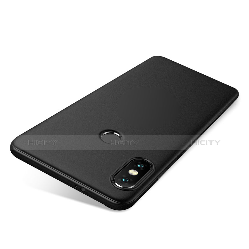 Xiaomi Redmi Note 5 Pro用極薄ソフトケース シリコンケース 耐衝撃 全面保護 S03 Xiaomi ブラック