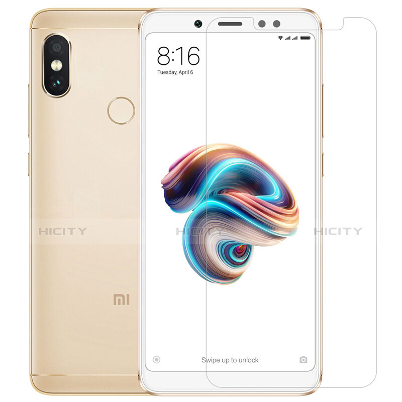 Xiaomi Redmi Note 5 Pro用強化ガラス 液晶保護フィルム T03 Xiaomi クリア