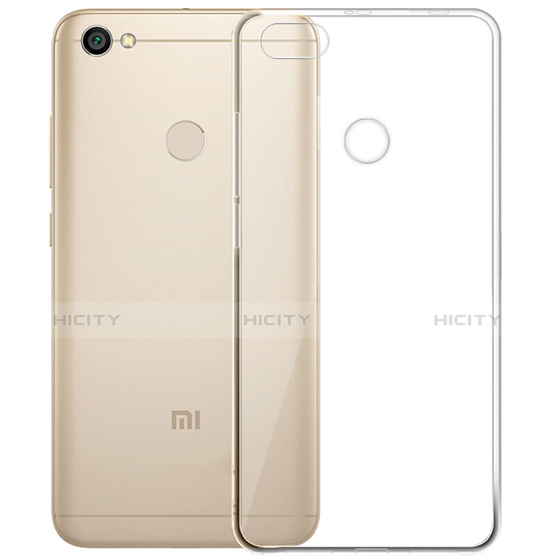 Xiaomi Redmi Note 5A Prime用極薄ソフトケース シリコンケース 耐衝撃 全面保護 クリア透明 カバー Xiaomi クリア