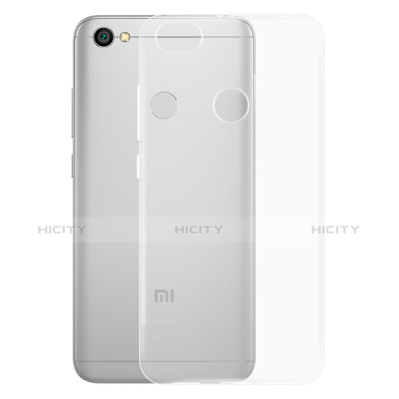 Xiaomi Redmi Note 5A Prime用極薄ソフトケース シリコンケース 耐衝撃 全面保護 クリア透明 T05 Xiaomi クリア