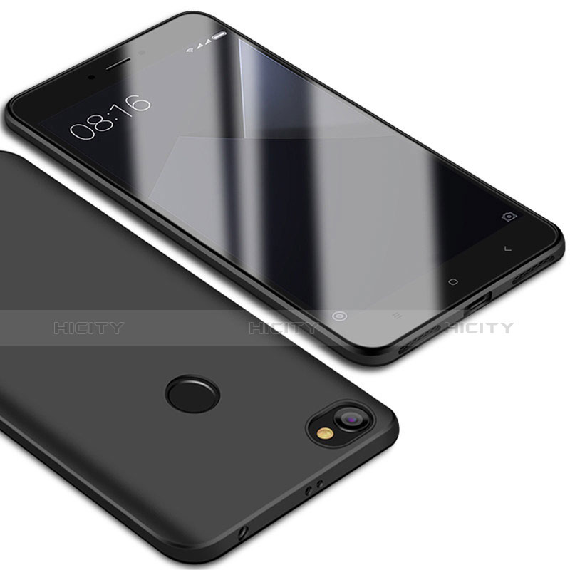 Xiaomi Redmi Note 5A Pro用極薄ソフトケース シリコンケース 耐衝撃 全面保護 S01 Xiaomi ブラック