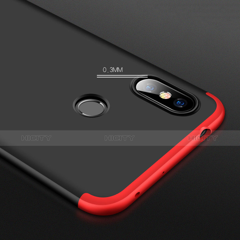 Xiaomi Redmi Note 6 Pro用ハードケース プラスチック 質感もマット 前面と背面 360度 フルカバー Xiaomi 
