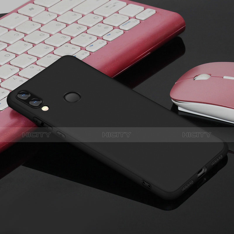 Xiaomi Redmi Note 7用極薄ソフトケース シリコンケース 耐衝撃 全面保護 Xiaomi ブラック