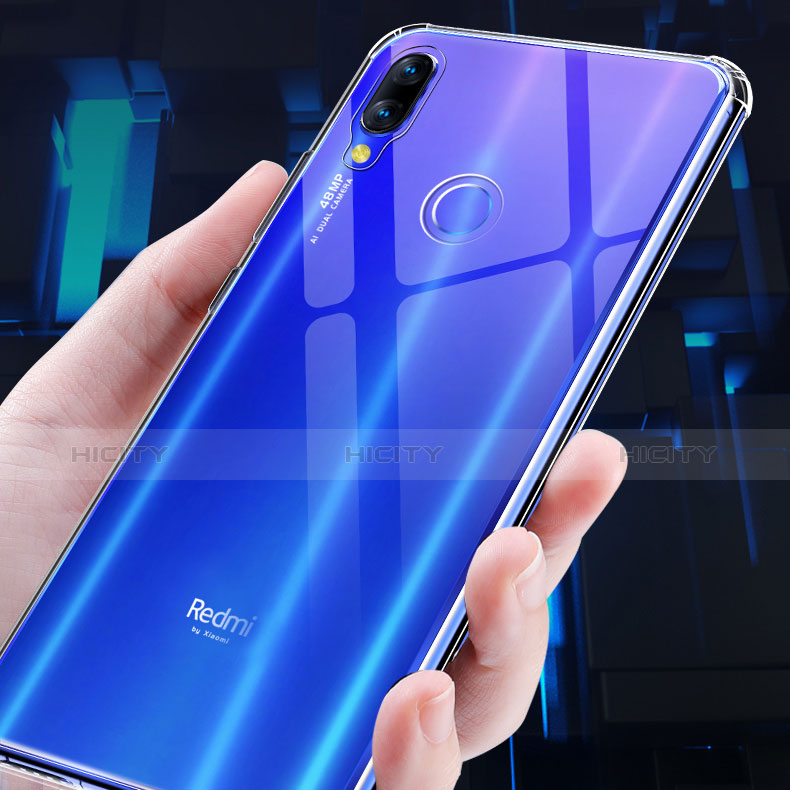 Xiaomi Redmi Note 7用極薄ソフトケース シリコンケース 耐衝撃 全面保護 クリア透明 T09 Xiaomi クリア