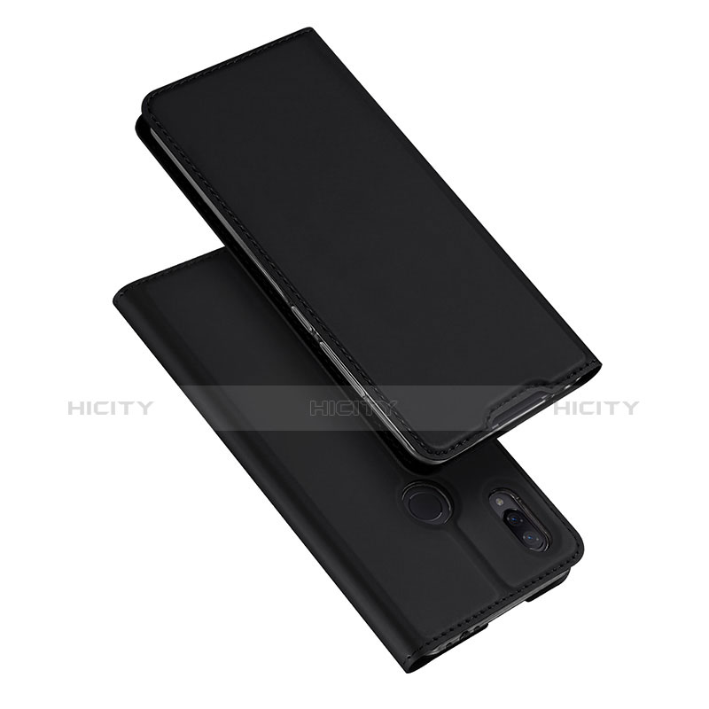 Xiaomi Redmi Note 7用手帳型 レザーケース スタンド カバー Xiaomi ブラック