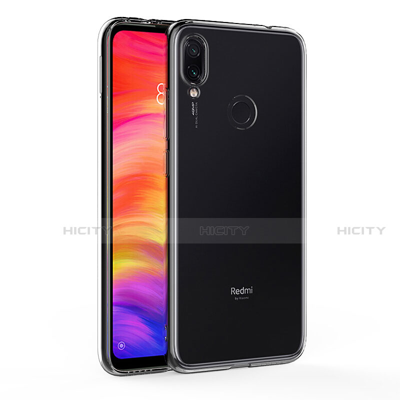 Xiaomi Redmi Note 7 Pro用極薄ソフトケース シリコンケース 耐衝撃 全面保護 クリア透明 T08 Xiaomi クリア