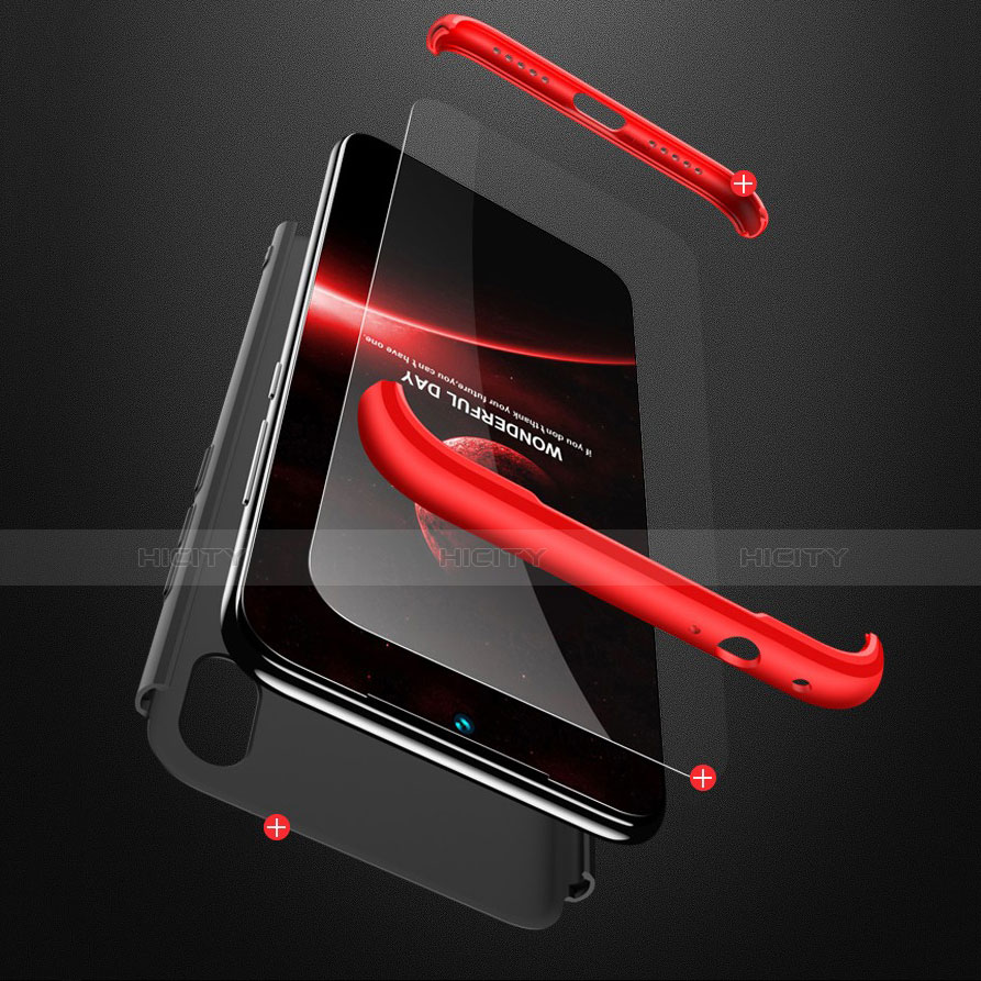 Xiaomi Redmi Note 7 Pro用ハードケース プラスチック 質感もマット 前面と背面 360度 フルカバー Xiaomi 