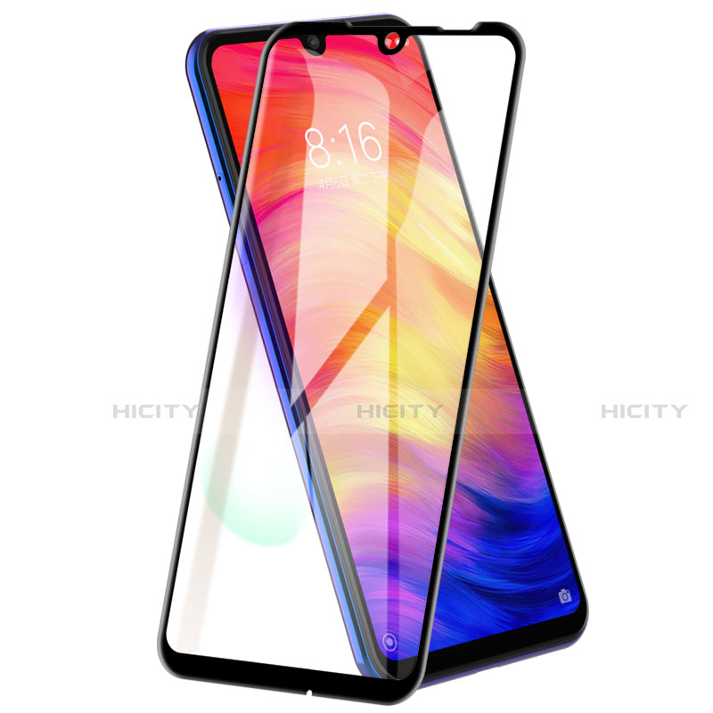 Xiaomi Redmi Note 7 Pro用強化ガラス フル液晶保護フィルム F02 Xiaomi ブラック