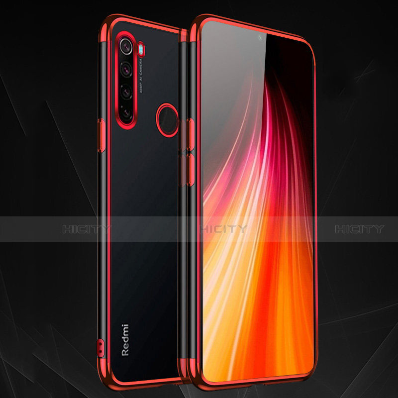 Xiaomi Redmi Note 8 (2021)用極薄ソフトケース シリコンケース 耐衝撃 全面保護 クリア透明 H03 Xiaomi 