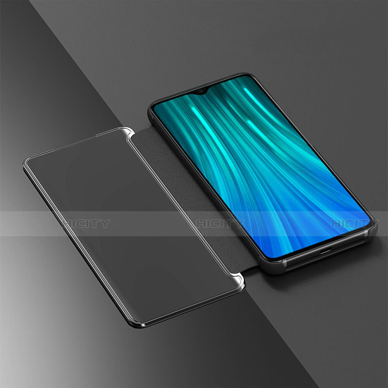 Xiaomi Redmi Note 8 (2021)用手帳型 レザーケース スタンド 鏡面 カバー Xiaomi 