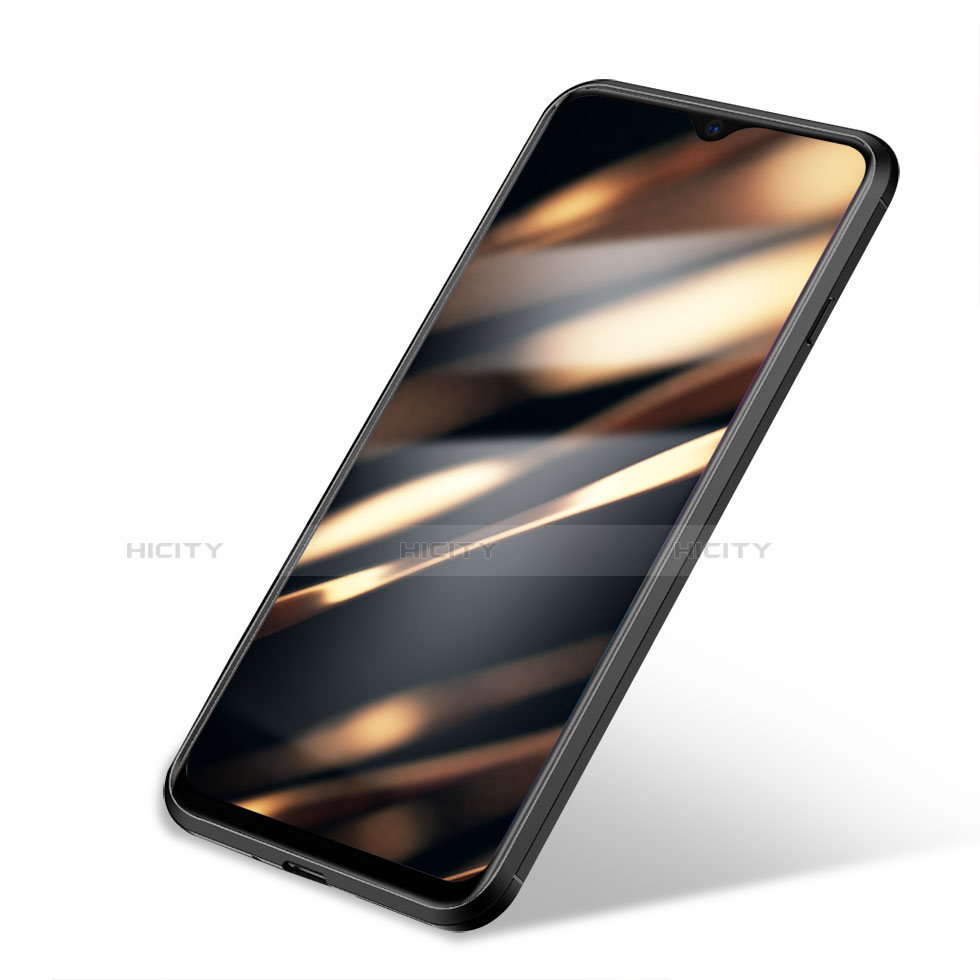 Xiaomi Redmi Note 8 (2021)用シリコンケース ソフトタッチラバー レザー柄 アンド指輪 マグネット式 S03 Xiaomi 